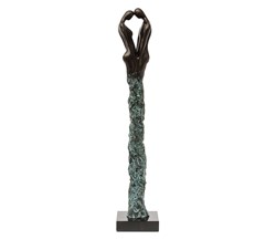 Adoration I by Jennine Parker - Bronze Sculpture sized 5x25 inches. Available from Whitewall Galleries
